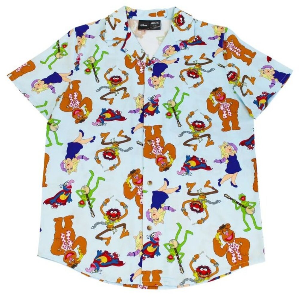 Cakeworthy Muppets AOP Button Up Shirt NWT Unisex Size M